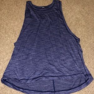 blue/navy lulu tank top size 6